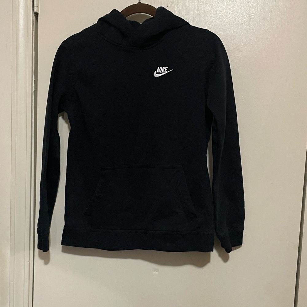 Nike Fleece Black Hoodie Pullover